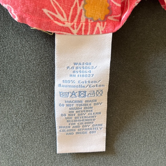 Biden ditzy floral cotton sleeveless top 8 M - Picture 7 of 8